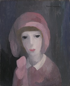 Woman in a Rose Hat