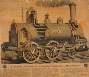 《機関車略図》1891年　鉄道博物館所蔵